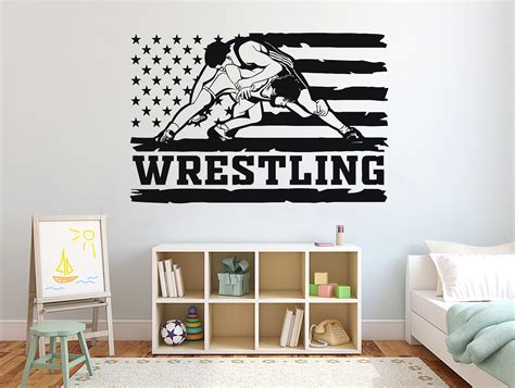 wrestling wall decor